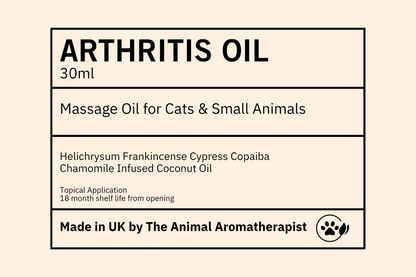 Arthritis Oil ( Cats & Small Animals)
