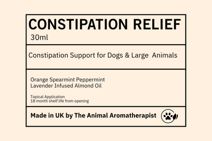 Constipation Relief Oil ( Dogs and Large Animals)
