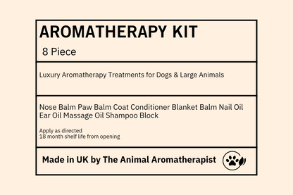 Luxury Aromatheraphy Pampering Set for Dogs (8 products)