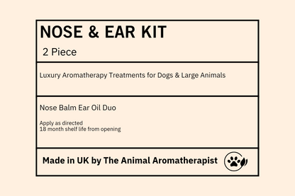 Aromatheraphy Nose & Ear Care Duo  for Dogs