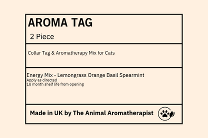 AROMA TAGS CAT
