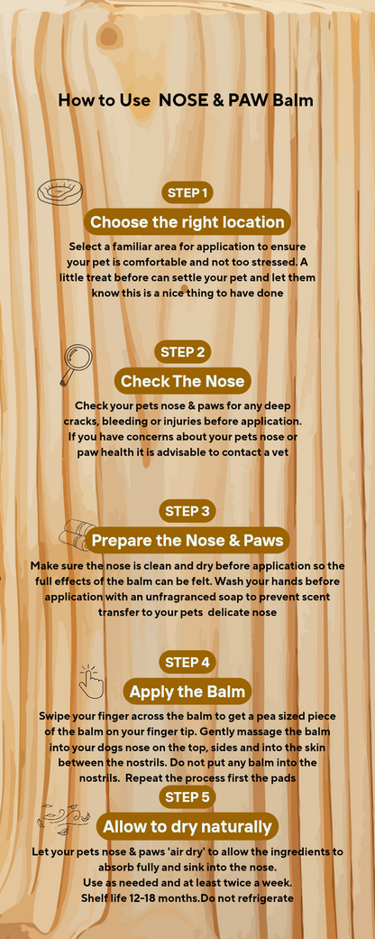 Nose Balm for Dogs ( unscented)