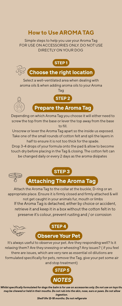 AROMA TAGS DOG