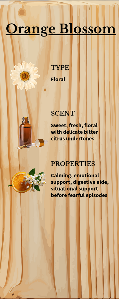 Hydrosol/ Floral Water  ORANGE BLOSSOM  30ml spray