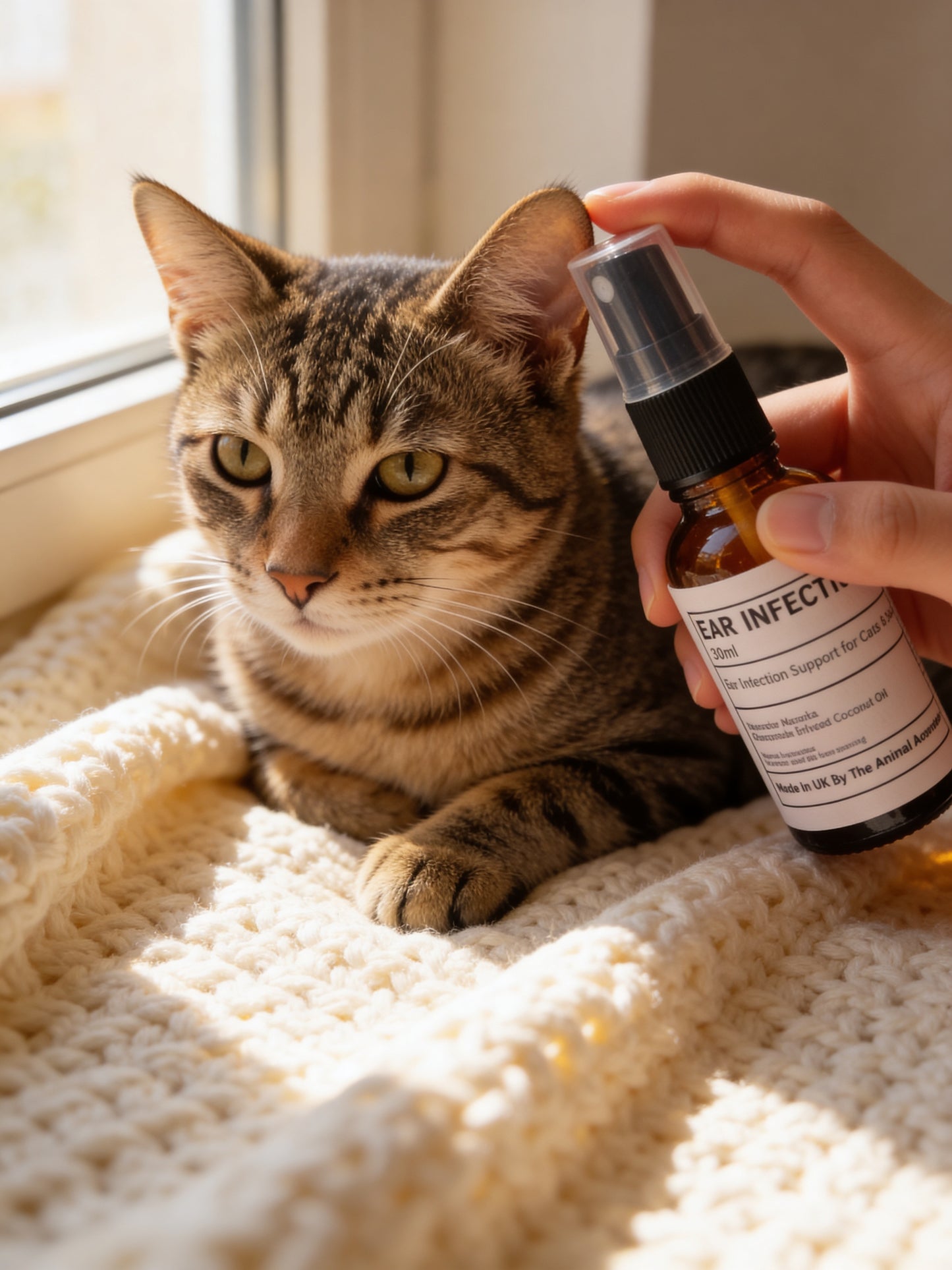 Ear Infection Relief Oil ( Cats and small animals)